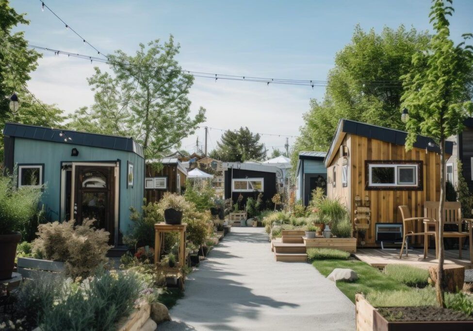 tiny-home-community-with-communal-gardens-shared-spaces-created-with-generative-ai